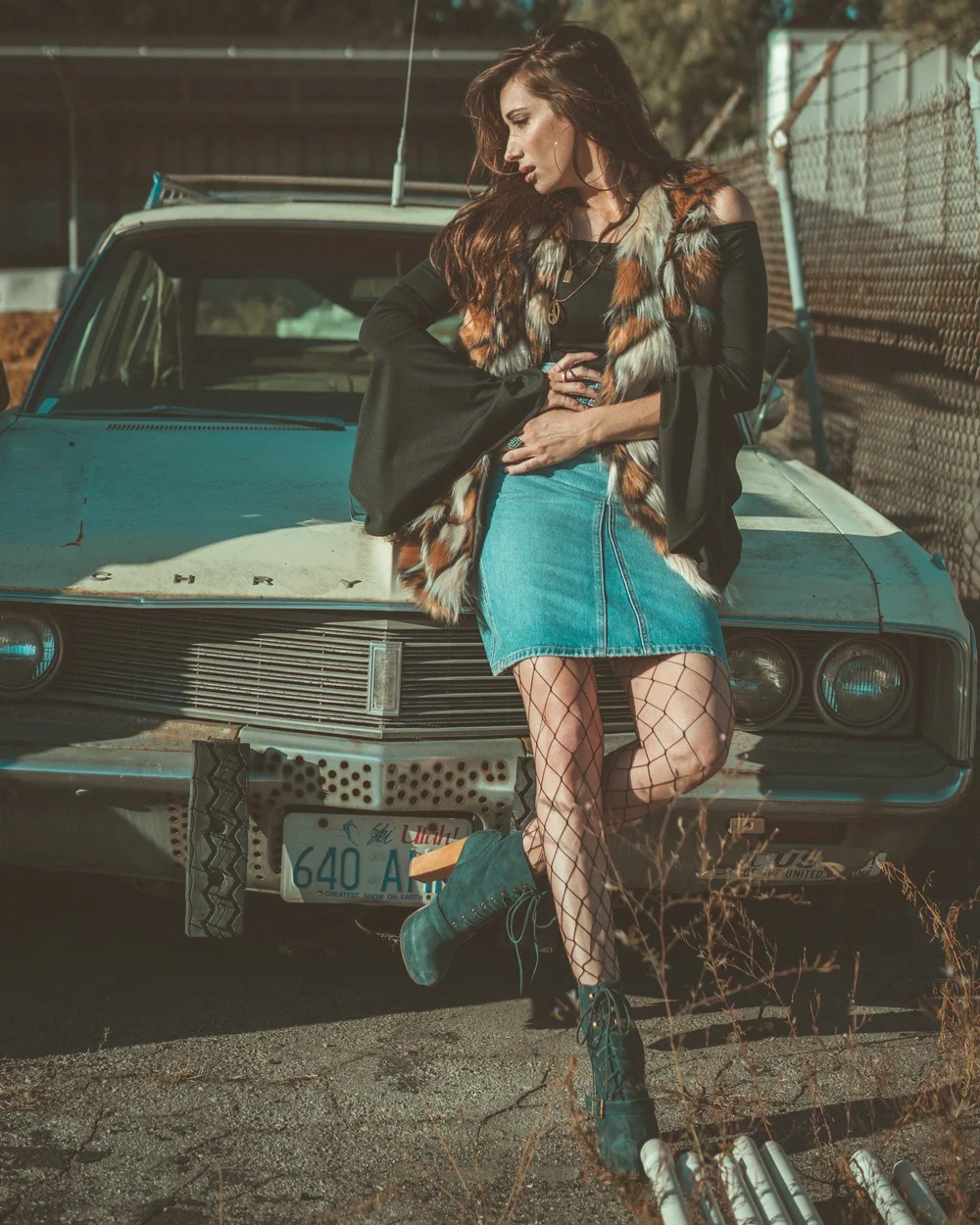 Motorcycle lifestyle shot